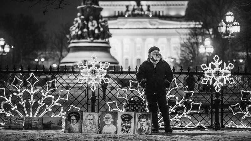 Nikon, Nikon D600, Spb Черным по беломуphoto preview