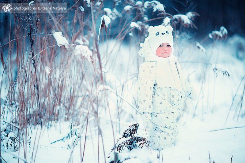Блицена Наталья, детский фотогаф, Зимний лес.photo preview