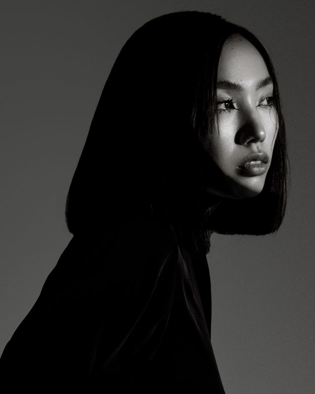 portrait, black and white, портрет photo preview