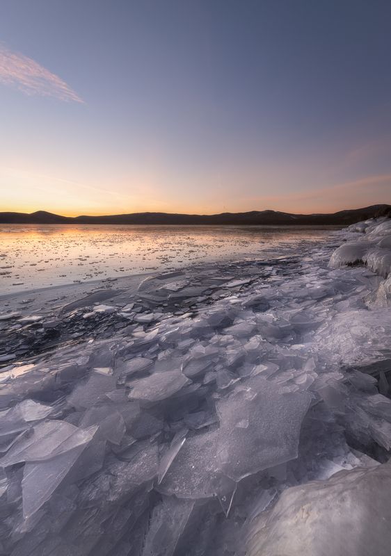 Лёд на озере Тургоякphoto preview