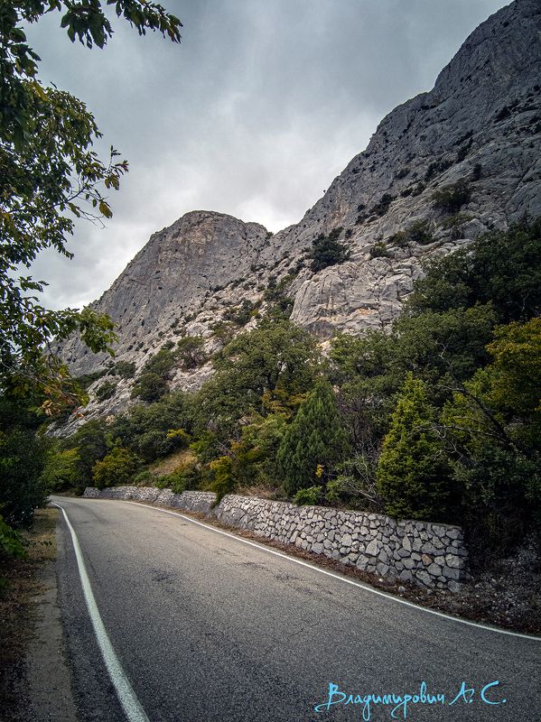 Дорога к Форосской церкви.photo preview