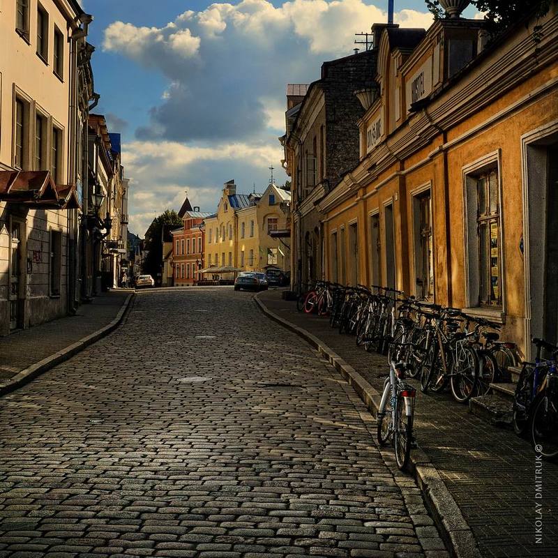 гогод лица велосипедов. магия Таллинн.photo preview