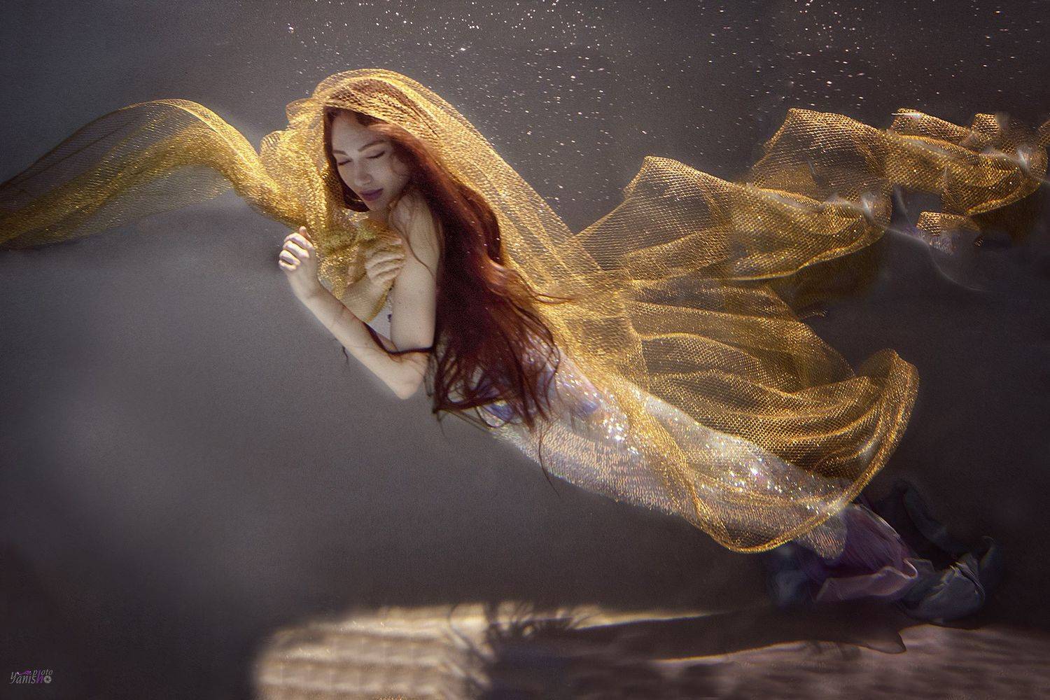 русалка, портрет, подводная съемка, сказка, фентези, девушка, уникальность, Янина Ермакова