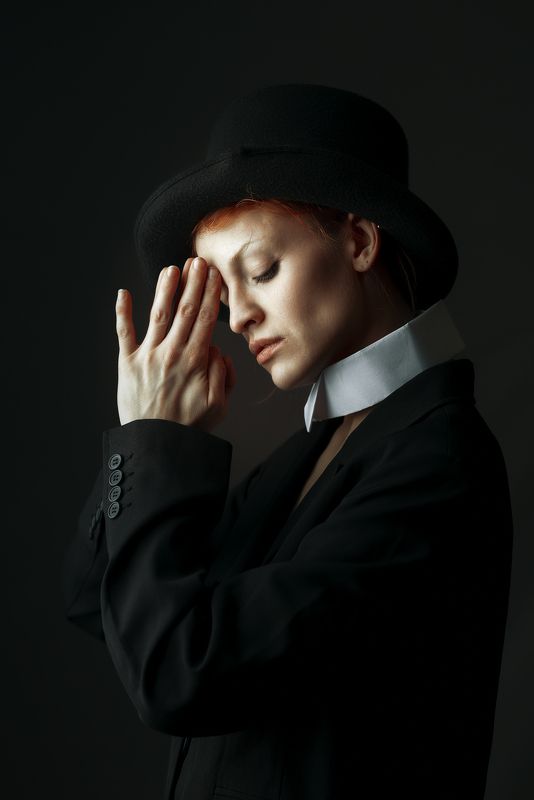 модель, девушка, girl, female, woman, portrait, портрет Lady gentlemanphoto preview