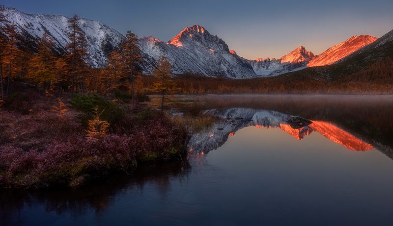 озеро джека лондона Рассветphoto preview