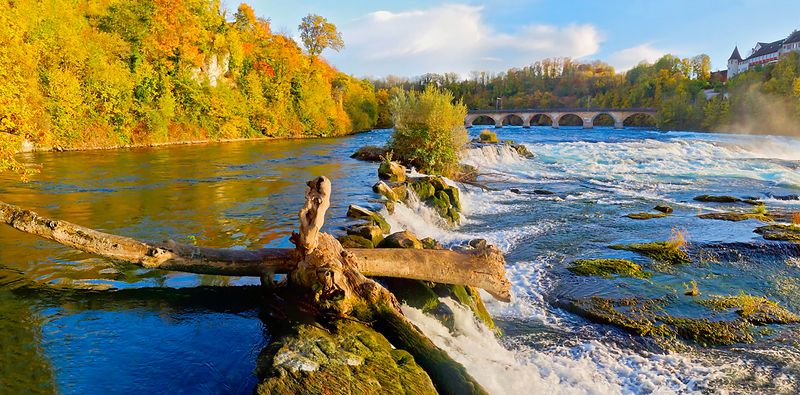 Рейнский водопад, Швейцарияphoto preview