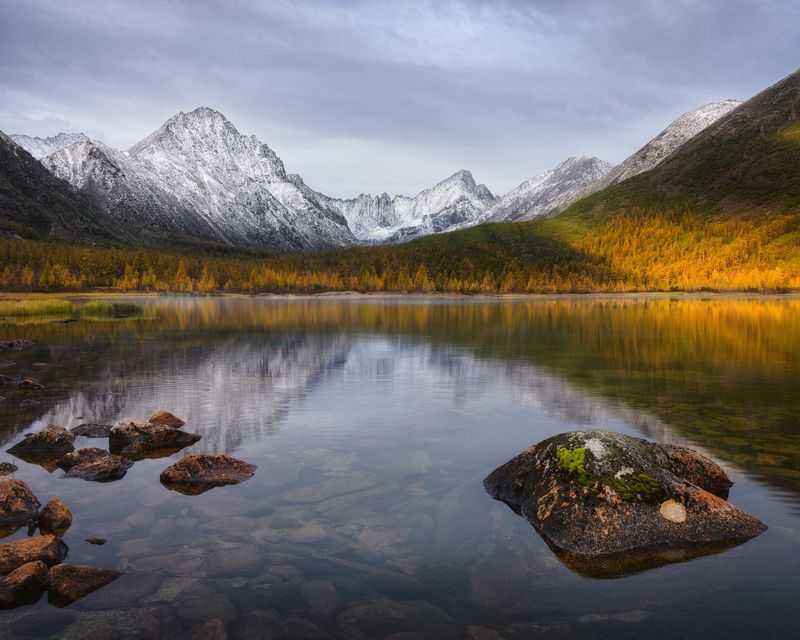 осень, колыма, озеро джека лондона Пробуждение Невидимкиphoto preview