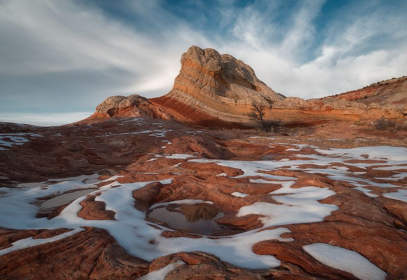 Arizona, White Pocket Есть ли снег на Марсе...photo preview