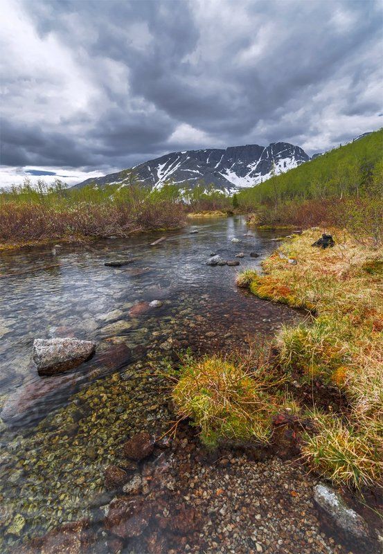горы, кольский п-ов, лето, пейзаж, природа, путешествие, река, север, туризм, хибины Хибиныphoto preview