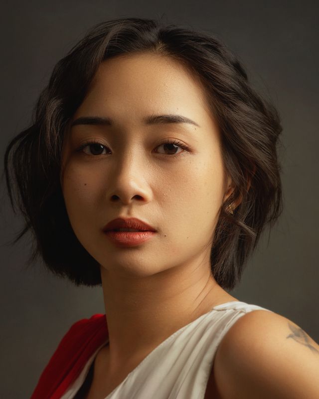 asian, vietnam, vietnamese, portrait, face, women, female, studio * * *photo preview