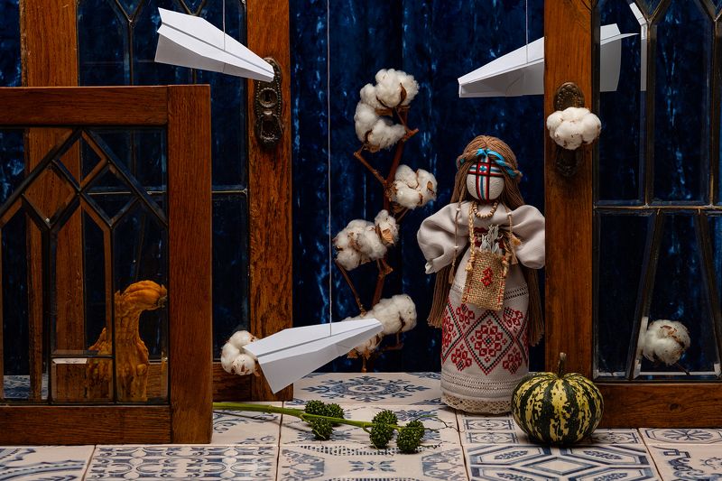 Мотанка і бавовнятко бавлятьсяphoto preview