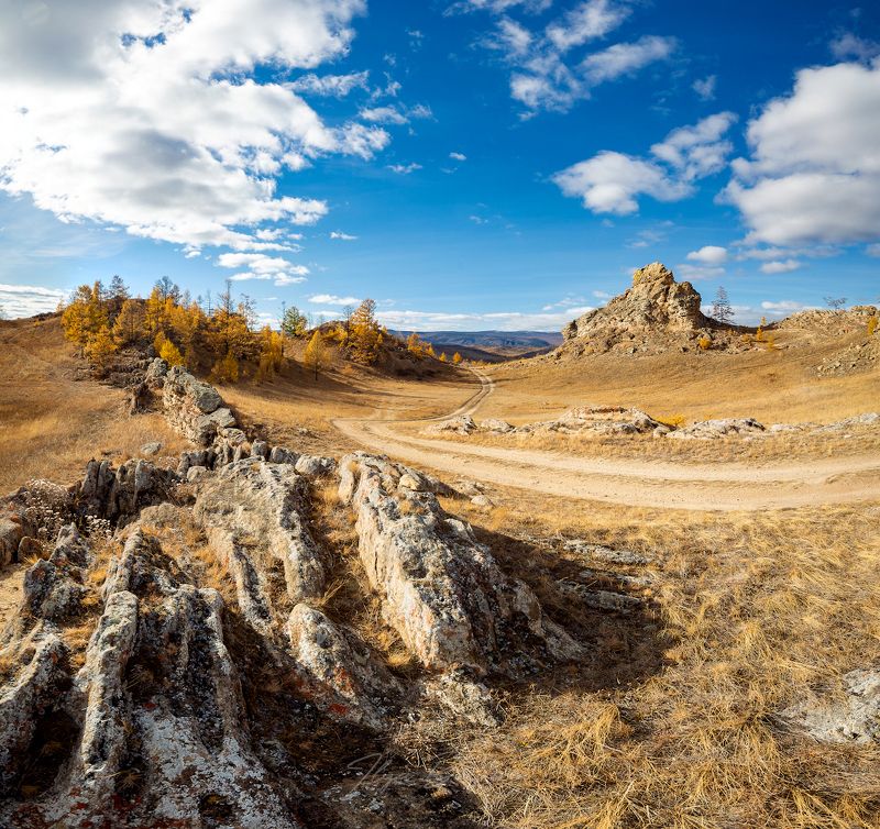 тажеранская степь, ольхон, байкал, В долине каменных духовphoto preview