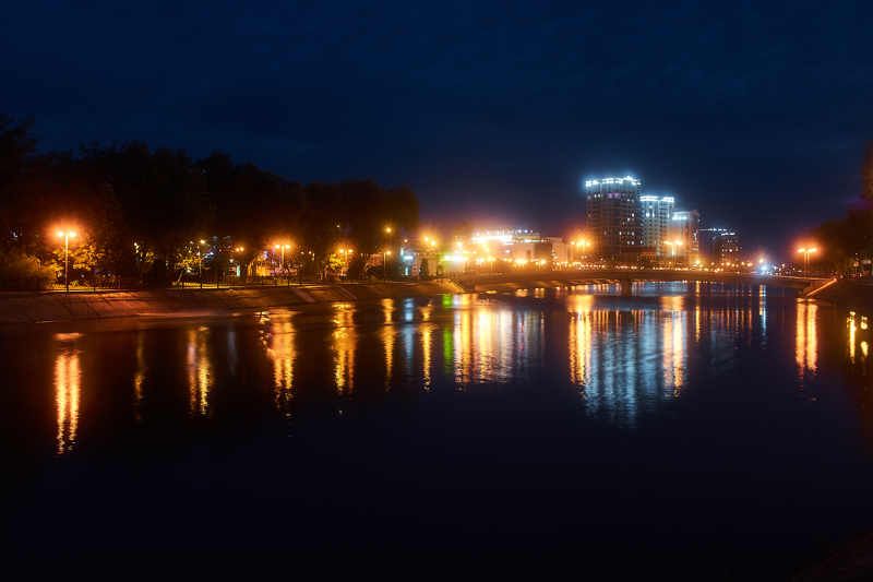 astrakhan, russia, night, long exposure,  Night shinephoto preview