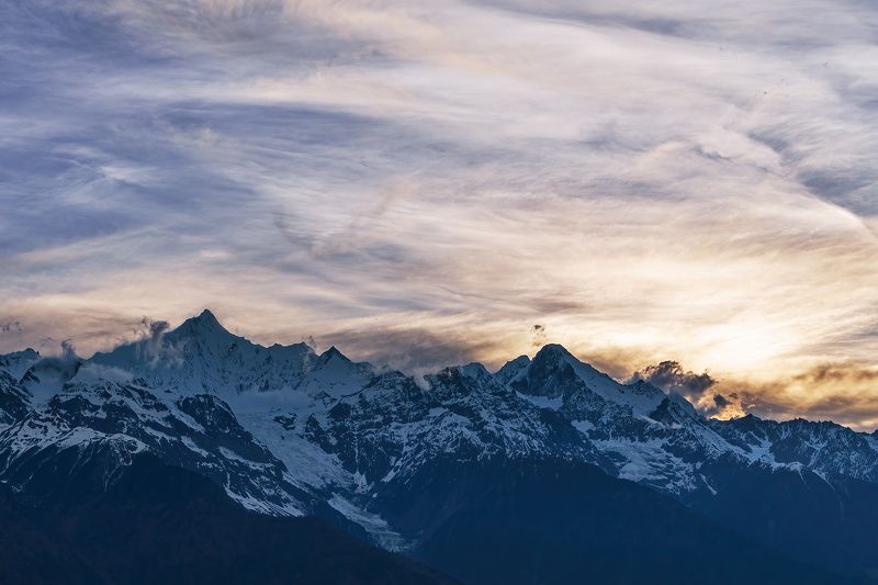 мейли, кавагебо, китай, тибет Массив горы Мейли, Китайphoto preview