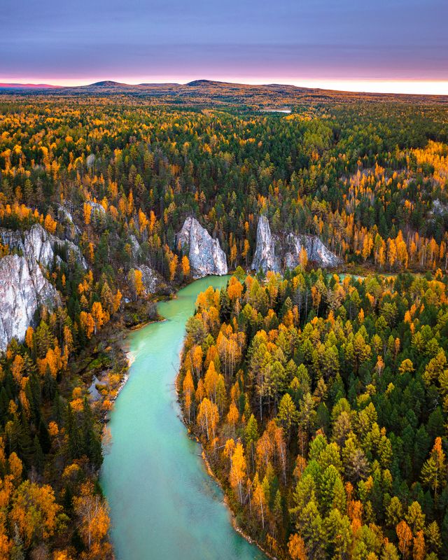 ивдель, урал, река, осень Медные берегаphoto preview