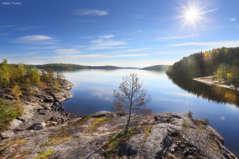 ладога, ладожское озеро, карелия Осенняя Ладогаphoto preview