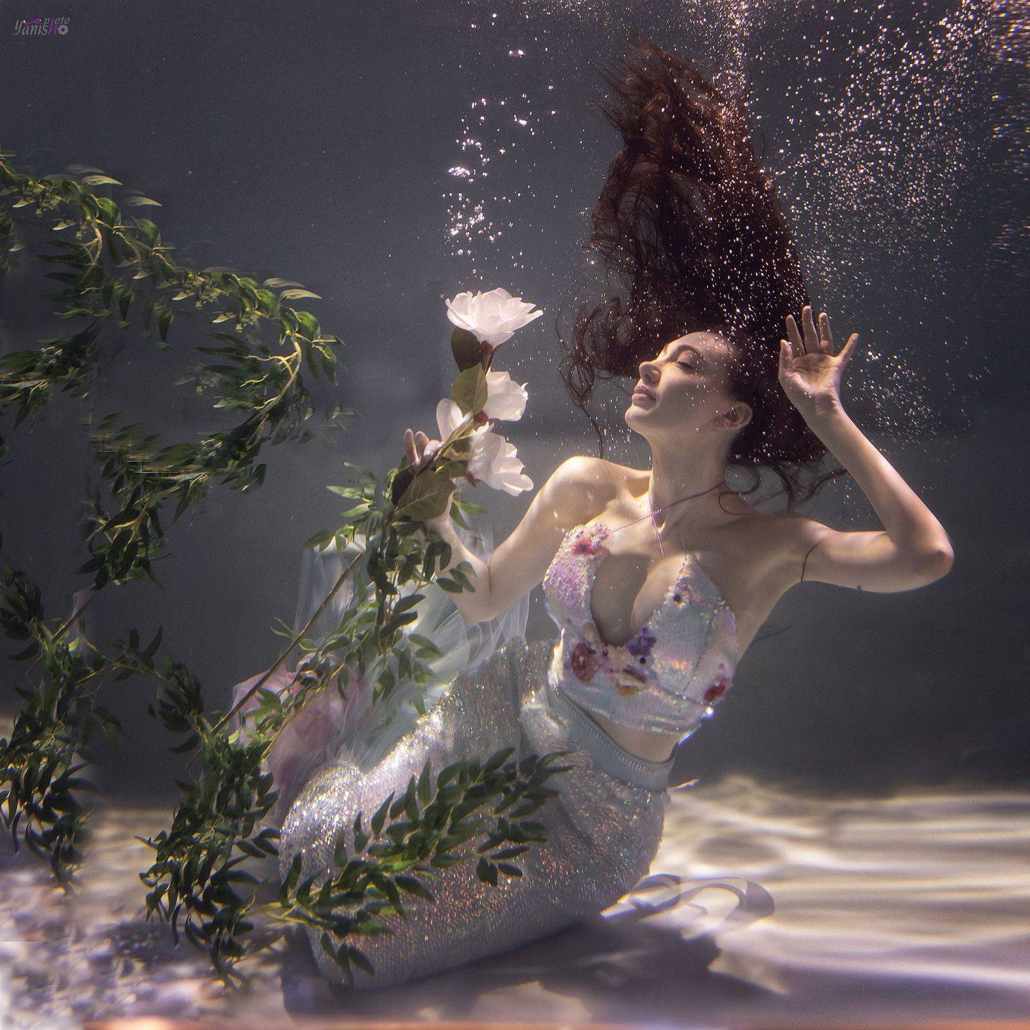 Русалка. Автор: Янина Ермакова русалка, портрет, подводная съемка, сказка, фентези, девушка, уникальность, Янина Ермакова