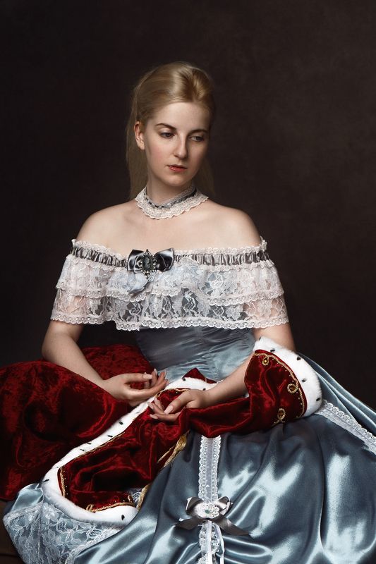 portait, fineart, girl Noblewomanphoto preview