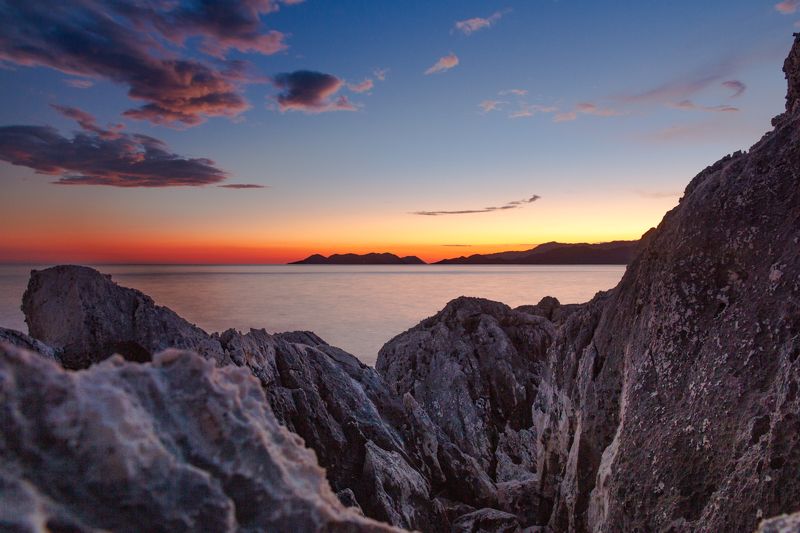 закаты, турция, демре, кумдаги, побережье, средиземное море, октябрь, солнце, пейзаж, landscape, turkey, october Вселенная заходящего солнцаphoto preview