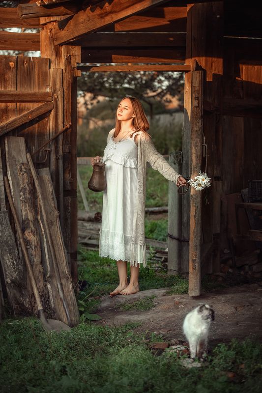 Утро в деревнеphoto preview