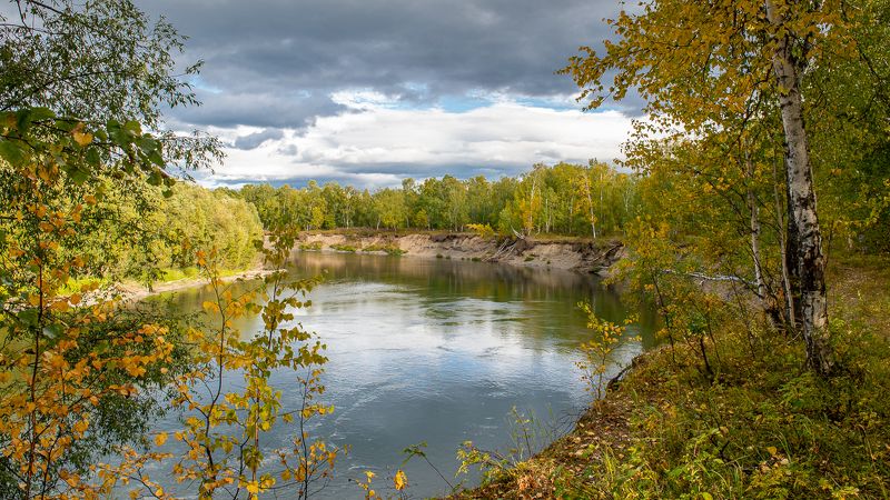 река камчатка  камчатский край мильково ...photo preview