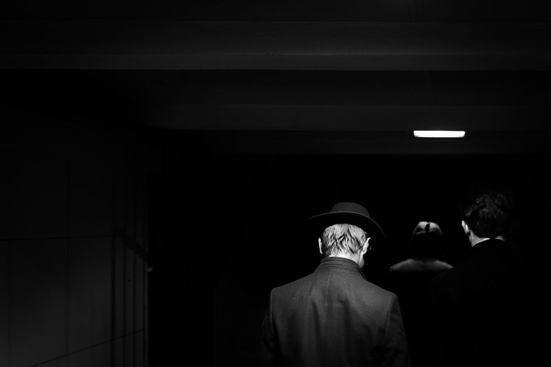 стрит шляпа чб strongphoto preview