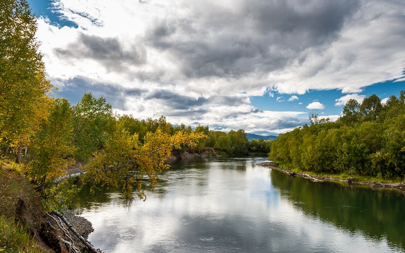 река камчатка, камчатский край ,верхняя камчатка ...photo preview