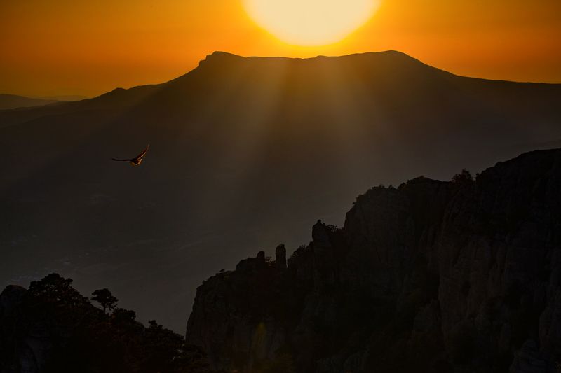 Sunset on Demerdzhiphoto preview