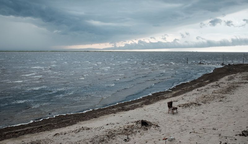 белое море, ягры, Буря на Белом мореphoto preview