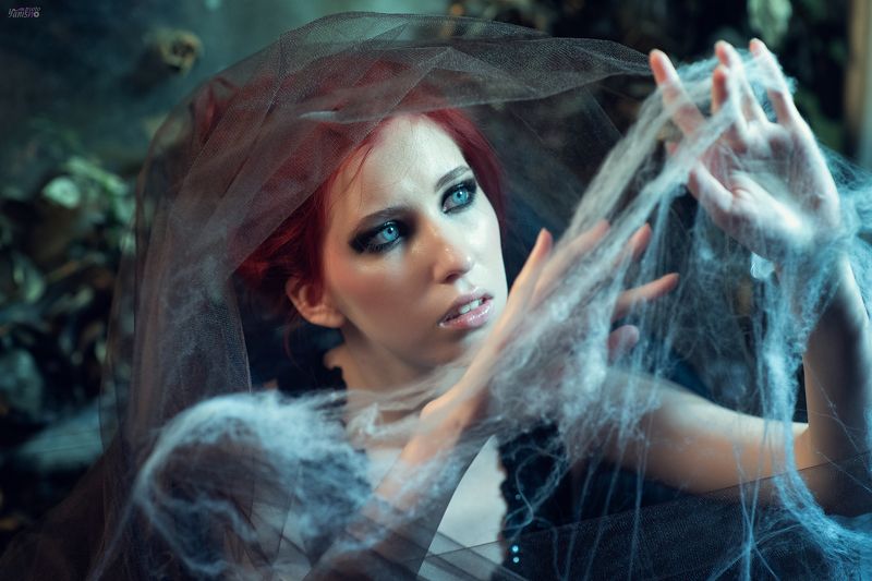мотылек, кокон, портрет, женщина, девушка, сказка, фентези Кокон фото превью
