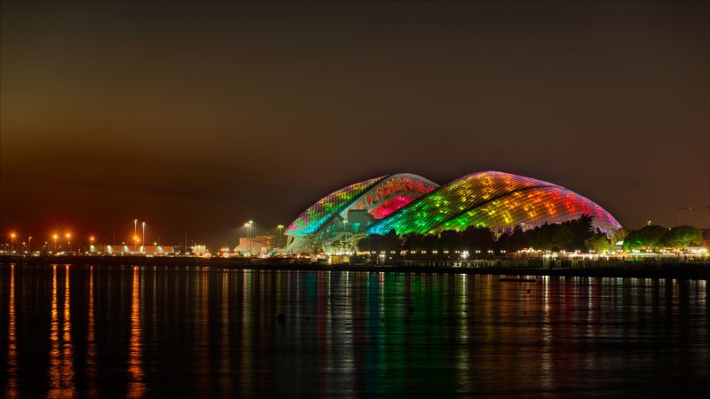 Фишт и море. Ночной Адлер фото превью