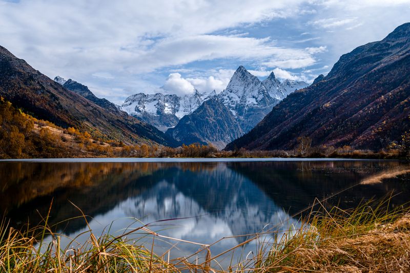 туманлыкель, чотча, домбай, кчр, гоначхир, теберда, тебердинский заповедник, кавказ Туманлы-Кёль фото превью