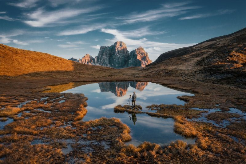 dolomites, доломитовые альпы, доломиты, тре-чиме-ди-лаваредо, италия, italy «Лучше гор могут быть только горы»photo preview