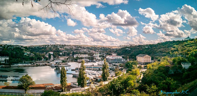 бухта севастополь панорама Бухта Севастополя.photo preview
