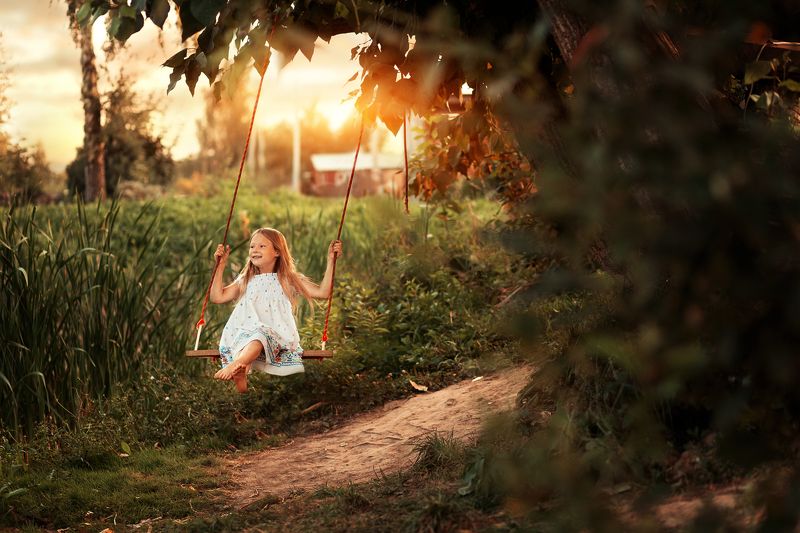 Лето в деревне фото превью