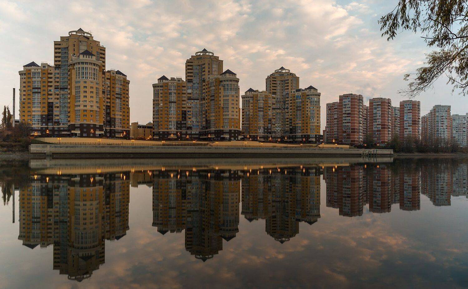 утро, река, кубань, город, краснодар, 45, параллель, Alexander Plekhanov