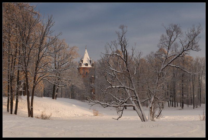 Зима, Пушкин, Рассвет, Россия, Царское, Царское село, Шапель ... про Зиму в Царском Селе. Шапель...photo preview