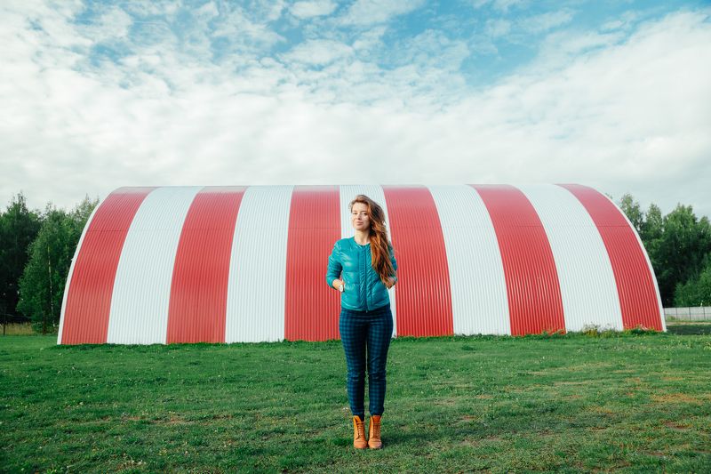 Аэропорт, портрет, лето Полосатаяphoto preview