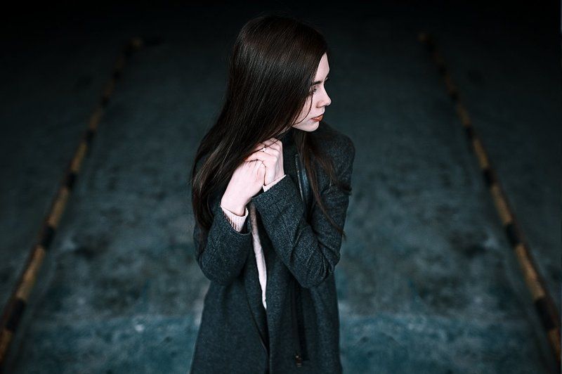 Black, Dark, Model, Russia, Sigma, Sigma 35 mm, Девушка, Портрет, Улица ***photo preview