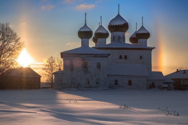 Гало, каргополь, храм половинка гало фото превью