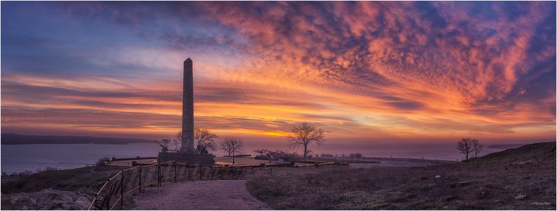 Керчь, Крым, Море, Облака, Панорама, Пейзаж, Рассвет, Черное море photo preview