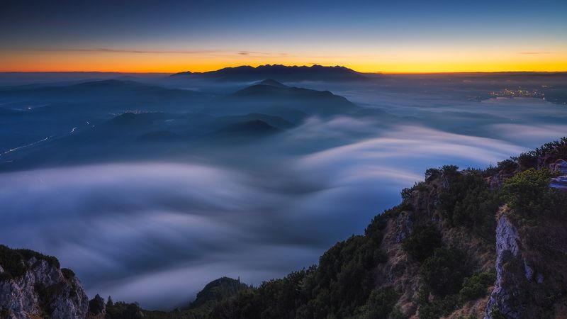 Sunrise on Velký Chočphoto preview