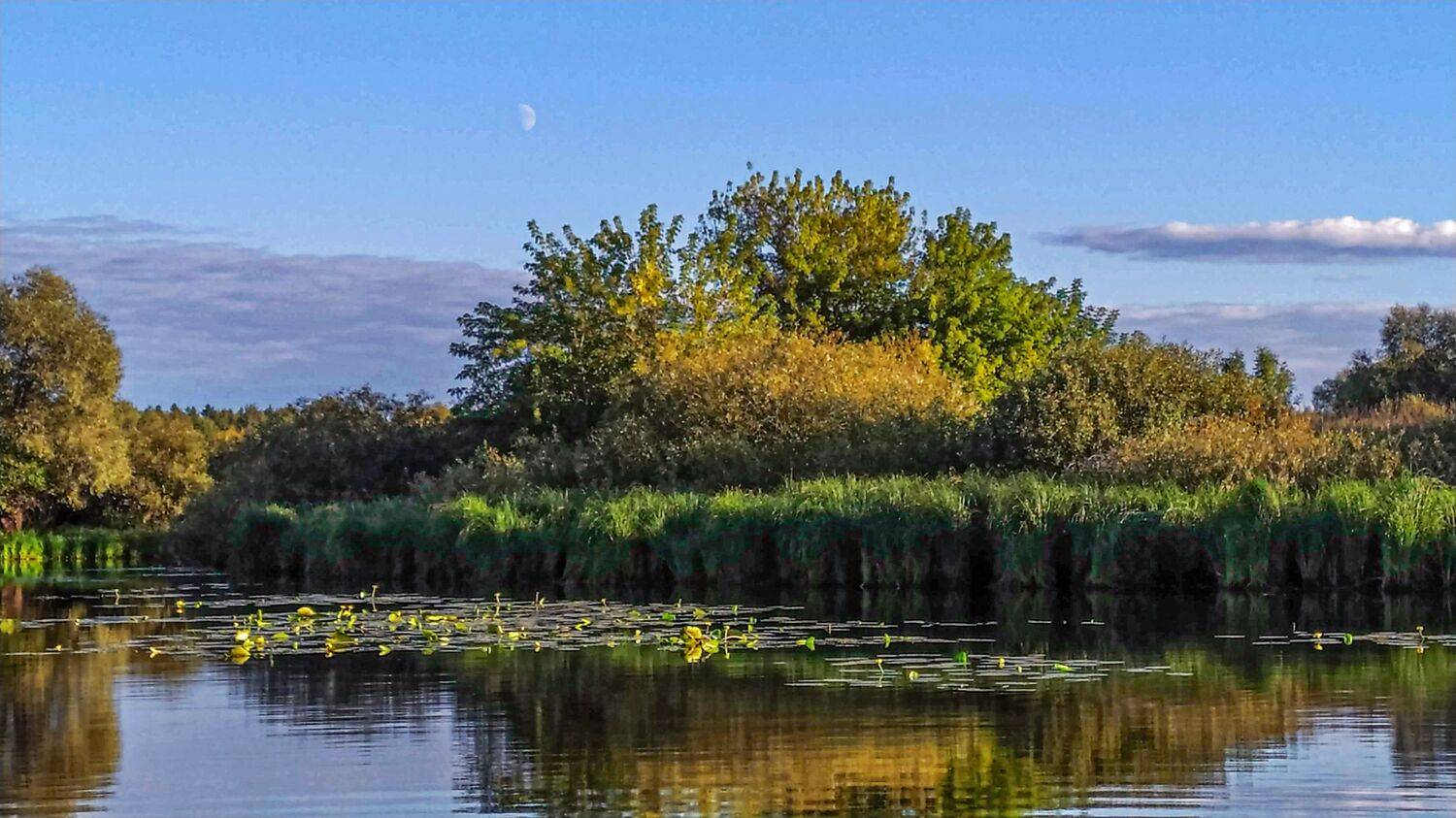 Осень на озере. Автор: Александр Березуцкий вечер пейзаж путешествия, Александр Березуцкий