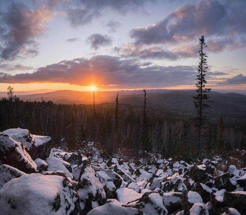 ...Закат на Чёрной Сопке ...photo preview