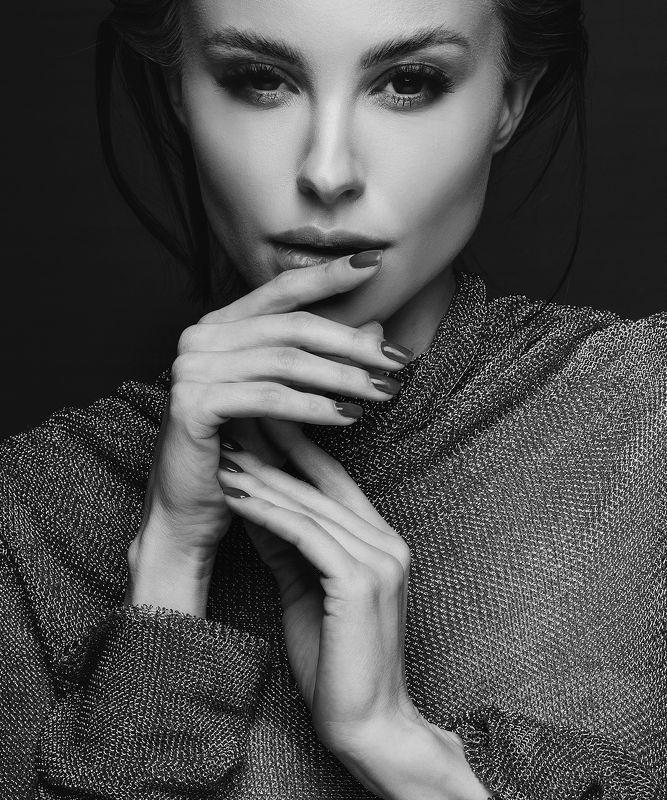 woman, polishmodel, girl, portrait BW Womenphoto preview