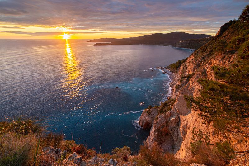 воскресный закат фото превью