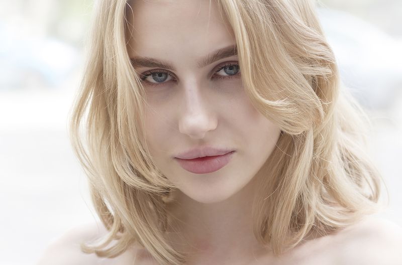 портрет, девушка, женский портрет, крупный план Ещё одна блондинка...photo preview