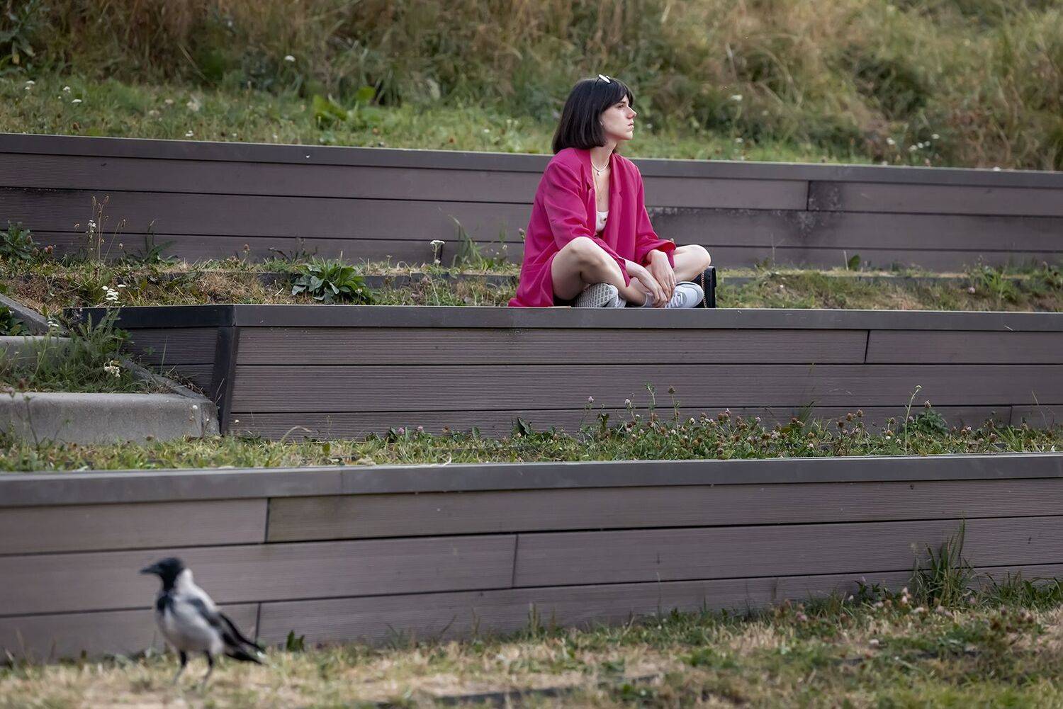 Девушка и птица. Автор: Шурчков Юрий , Шурчков Юрий