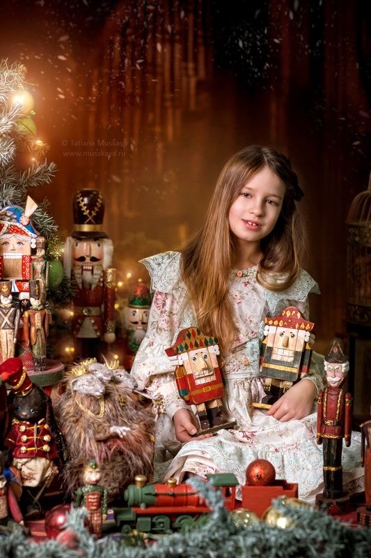 новогодняя фотосессия, новогодняя фотосессия в москве, щелкунчик, фотосессия щелкунчик, новогодняя фотосессия щелкунчик Перед рождествомphoto preview