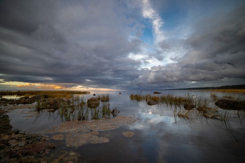 Начало осени. Финский залив фото превью